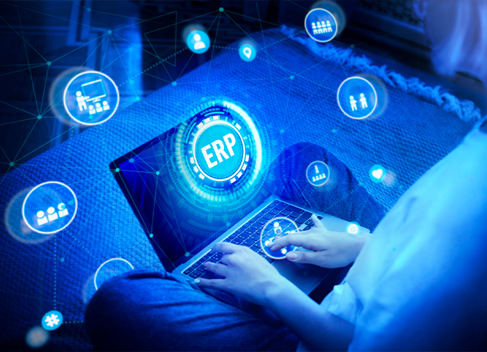 saas erp software solutions